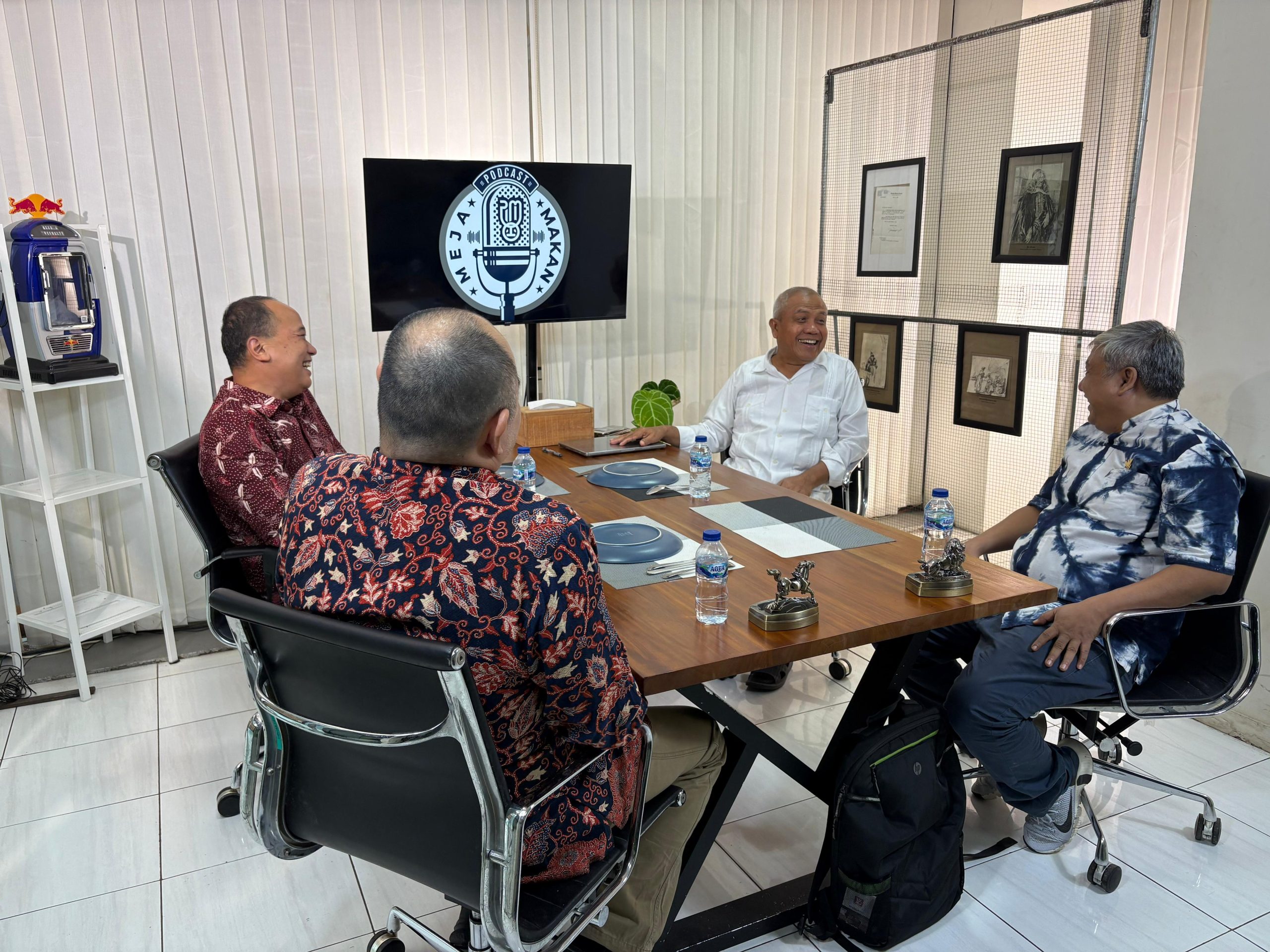 Audience with the Main Commissioner of Agrinas Jaladri Nusantara